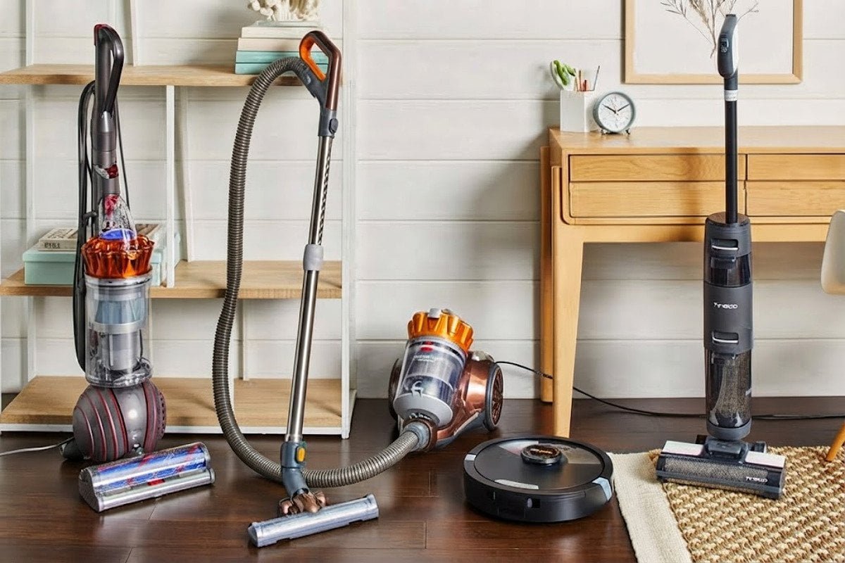 Typical vacuum cleaner capacities
